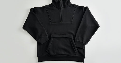 Cotton Fleece Zip Up Jumper