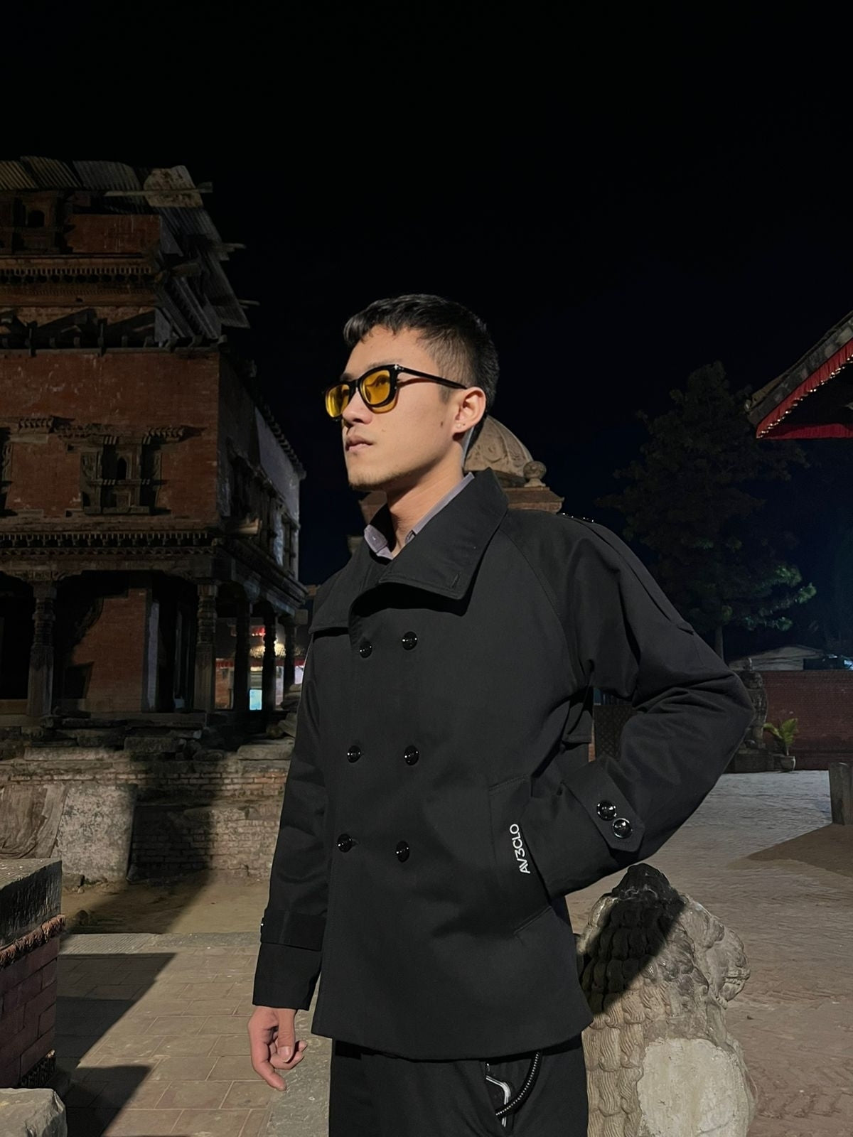 Tech-Peacoat ( T.P.C.01 ) [ Tech-Twill / Soft-Shell Variant ]