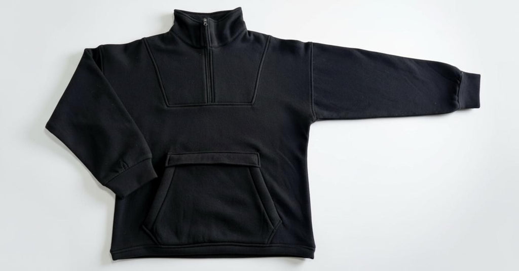 Cotton Fleece Zip Up Jumper